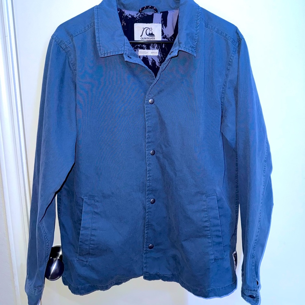 Quick silver blue jacket
